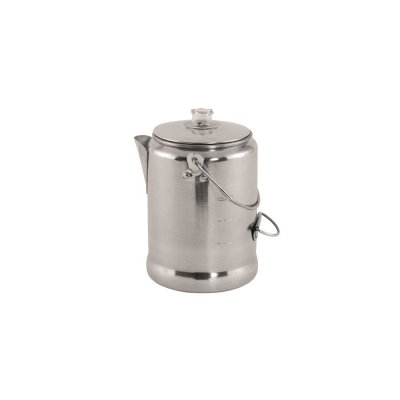 Easy Camp Adventure perculator coffe pot that can be used over open fire