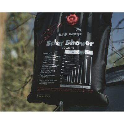 Can be easily hung and has a built-in thermometer.