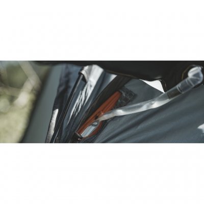 Convenient solar shower for camping and outdoor activities