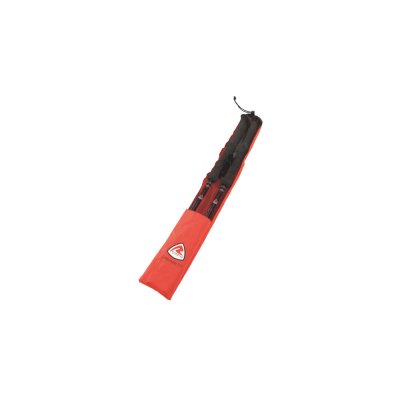 Three sections provide a walking stick with a small pack size.