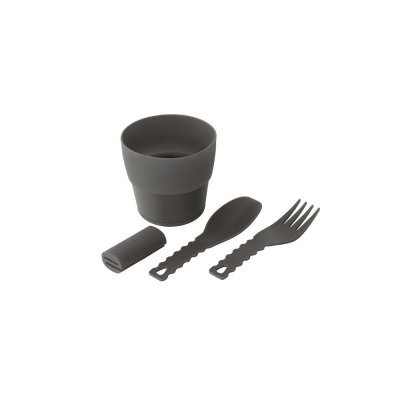 Mug, clutch, spoon and fork - meal's kit from Robens