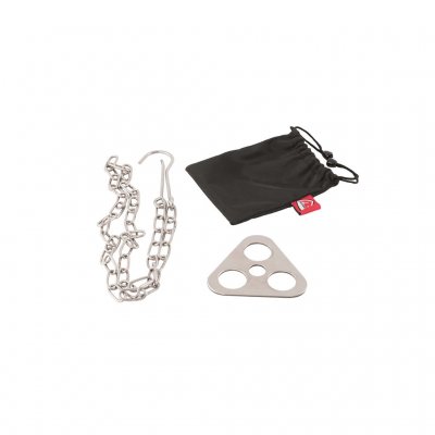 What is included is an adapter, adjustable chain and storage bag