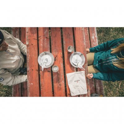 Robens Sierra Steel Meal Set for 2 People