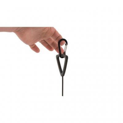 Carabiner included for easy hanging