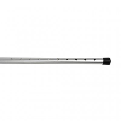 Telescopic aluminum tent pole