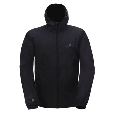 2117 Vedum is a pack-friendly rain jacket for hiking and camping.