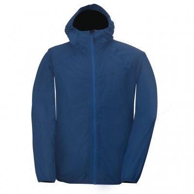 Rain and windproof shell jacket in men's model for hiking, camping and everyday.