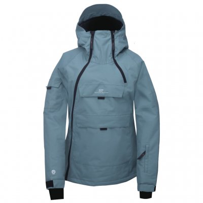 2117 Winter jacket Tybble in anorak model with practical full-length zipper, snow lock and taped seams to cope with active every