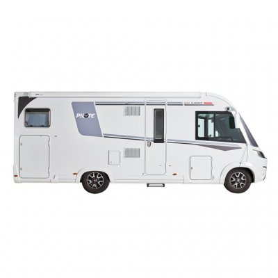 Insulates against heat and cold through the windscreen of the mobile home.