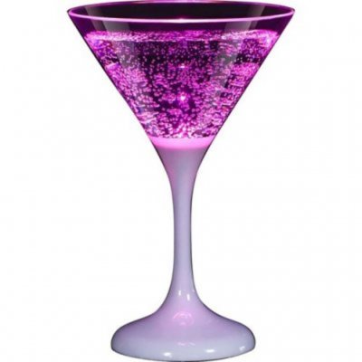 Unison Luminous Cocktail glass 22 cl - Incl. battery
