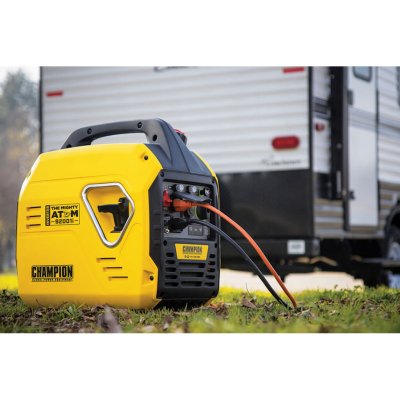 The generator is perfect for caravans and motorhomes.