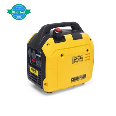 Champion 2200W from the side with tank