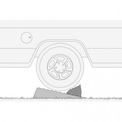 Fiamma Chock Level - Stop block