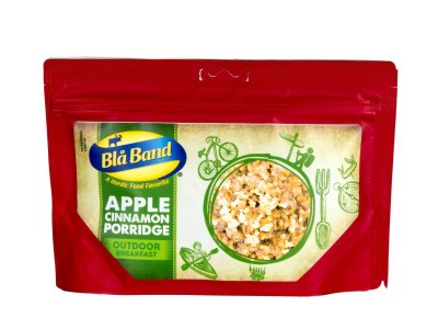 Freeze-dried apple and cinnamon porridge from the Blue Band