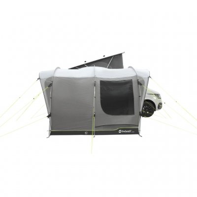 Outwell Armona on the side of the car with the door closed.