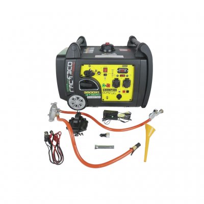 All accessories to get started with the power plant are included.