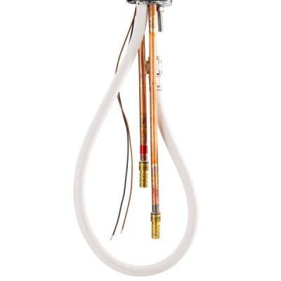 Shower mixer for washbasin with pull-out hand shower.