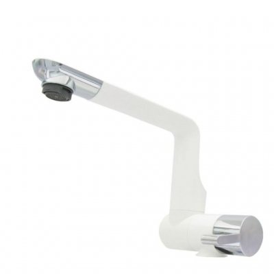 Comet Arona 12V tap faucet in white color.