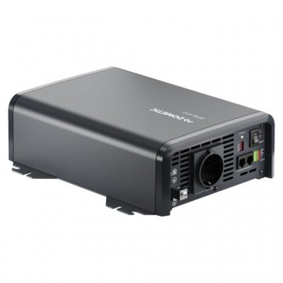 Dometic DPSI 612, pure sine wave inverter with a power output of 600W. Allows you to run 230V electronics via a 12V battery.