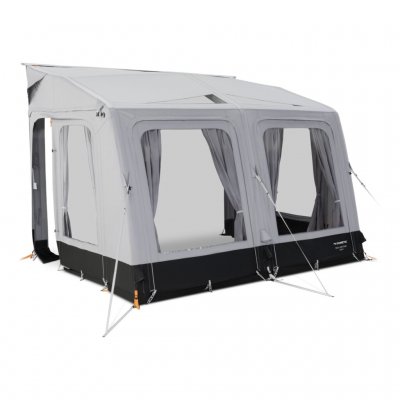 Dometic Rally Air Tour 390 M with open side doors.