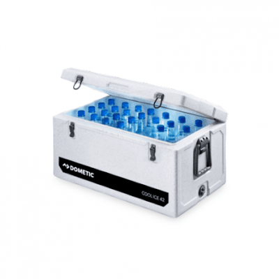 Fill with cooling lamps or ice to keep the goods cold.