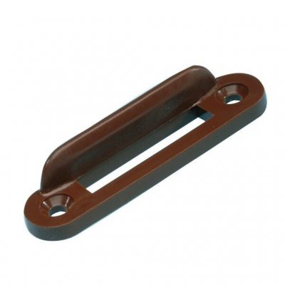 Lock bracket for doors and hatches in motorhomes and caravans.