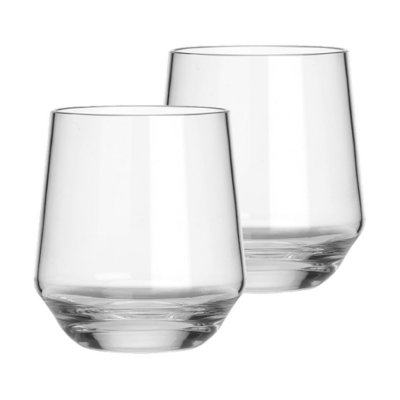 Tumblers Savoy of Flamefield in 2 pack, made of resistant polycarbonate.