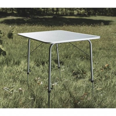 Easy Camp Alder – a quick-assembly compact camping table with adjustable height.