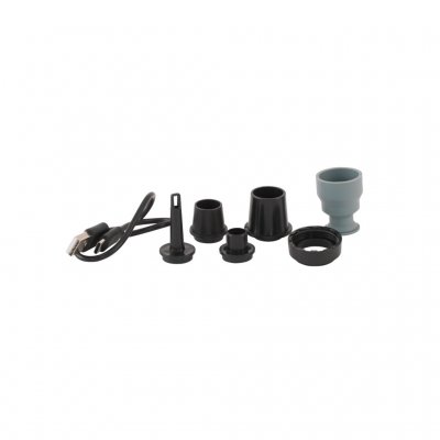 The Allium pump from Easy Camp comes with many accessories.