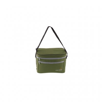 The cool bag has a detachable shoulder strap.