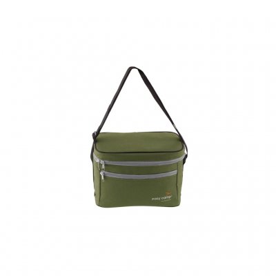 The cool bag has both a shoulder strap and carrying handles.