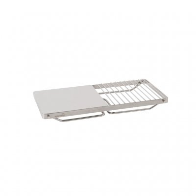 The legs are foldable and provide a compact pack size.
