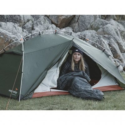 Lightweight and pack-friendly sleeping bag.