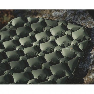 Multiple air chambers increase the mattress’s stability.