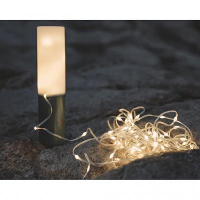 The lantern includes a string light.