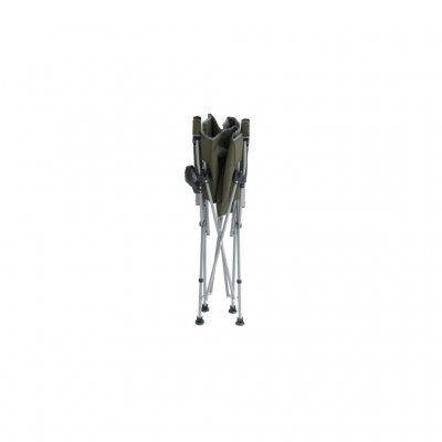 The chair can be unfolded or folded down in seconds.