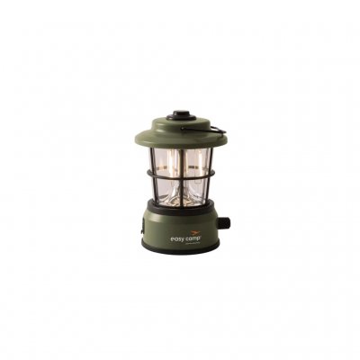 Easy Camp Starflower camping lantern with low light level.