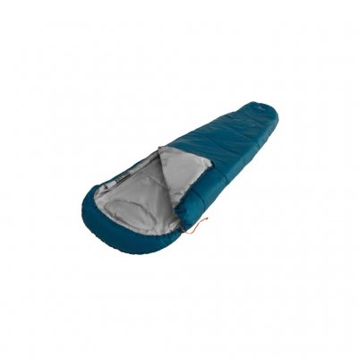 Easy Camp Starling Mummy Sleeping Bag can be rolled up into a small pack size.