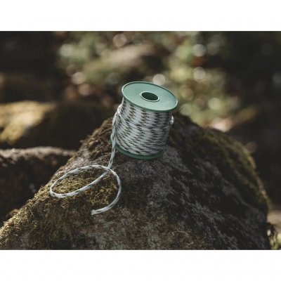 20 metres of nylon guyline. Suitable for both tents and field repairs.