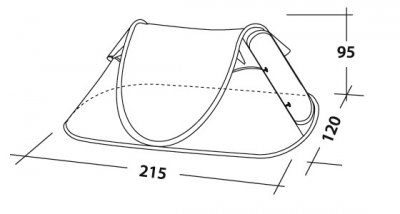 Mått för Easy Camp Day Break