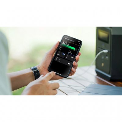 Control your Power Station with EcoFlow's app.