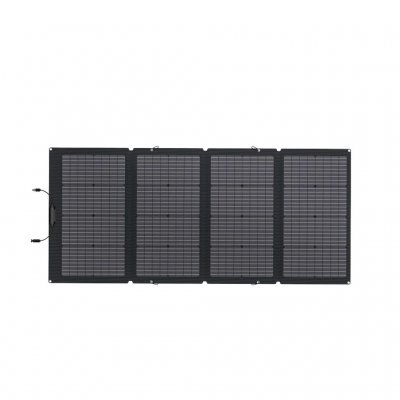 Durable large solar panel of 220W that provides efficient charging of your EcoFlow Power Station even in bad weather.
