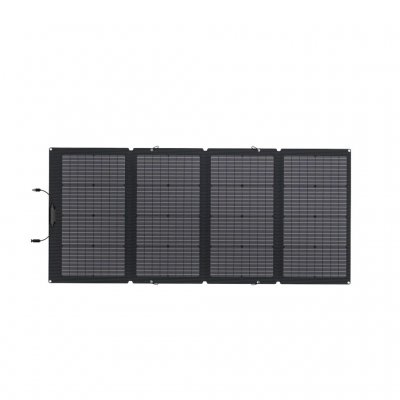 Durable large solar panel of 220W that provides efficient charging of your EcoFlow Power Station even in bad weather.