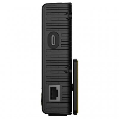 Powered via ethernet cable, USB-C or AAA batteries