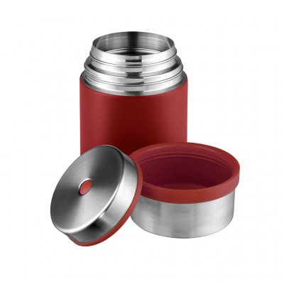 Food jug from Esbit with an insulated lid that can also be used as a bowl.