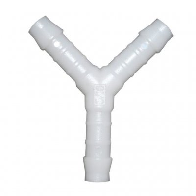 Y-connection for hose or water line 8 mm