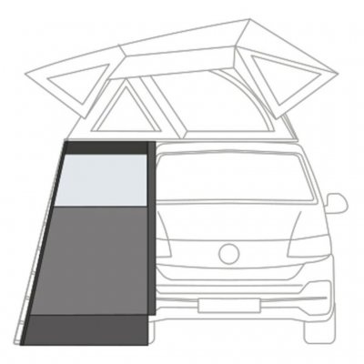 Fiamma Moonlight Privacy Awning - 140