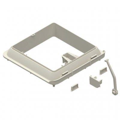 Fiamma Outer Frame Vent 28 F - White
