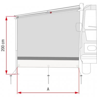 Protect from the sun but keep the view from your Sun View caravan awning or motorhome awning.