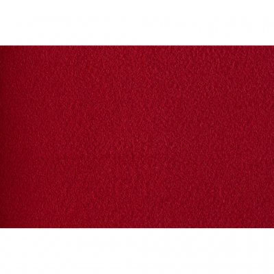 Felt rug in ruby ​​red